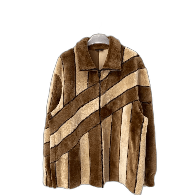 Fendi Fendi Color Block Fur Jacket Size US M / EU 48-50 / 2 - 1 Thumbnail