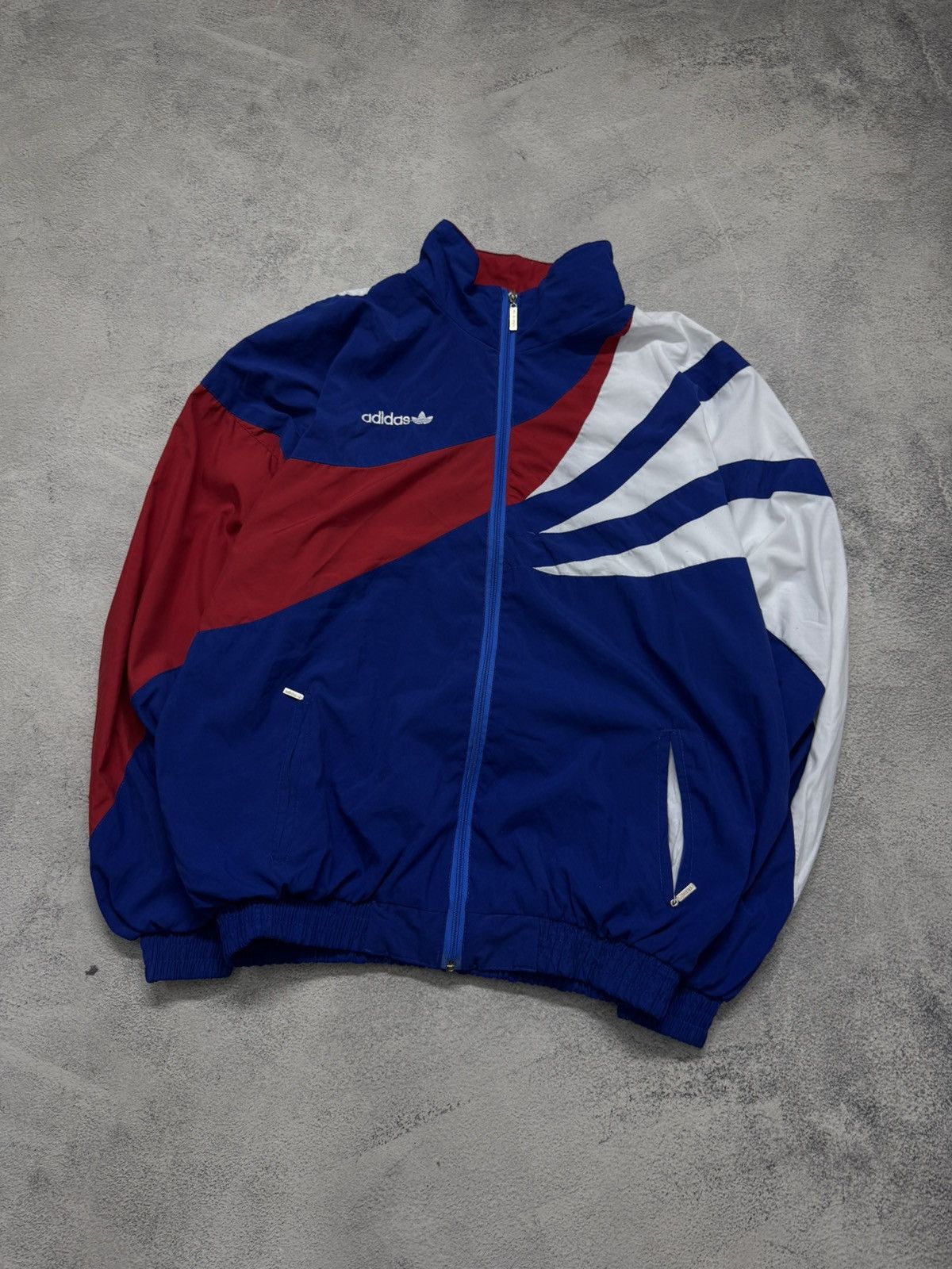 Adidas Vintage Y2k Adidas 💙 Nylon Logo Jacket 90’s Size US XL / EU 56 / 4 - 4 Thumbnail