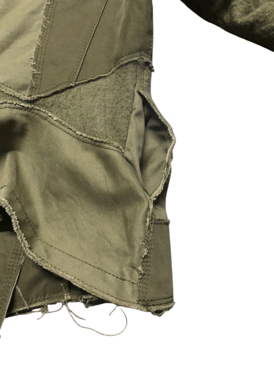 Joseph Veste JOSEPH Femme 36 Cotton Wool Patchwork Military Style Size XS / US 0-2 / IT 36-38 - 9 Thumbnail