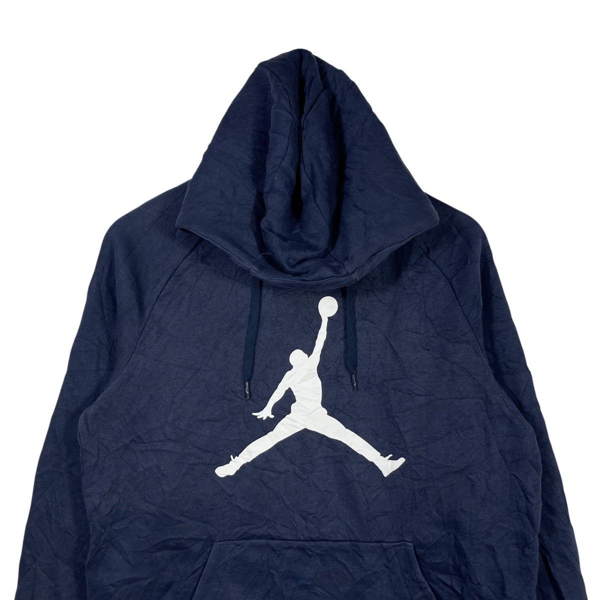 Jordan Brand Jordan Brand Jumpman Big Logo Pullover Hoodie Navy Blue Size US L / EU 52-54 / 3 - 2 Thumbnail