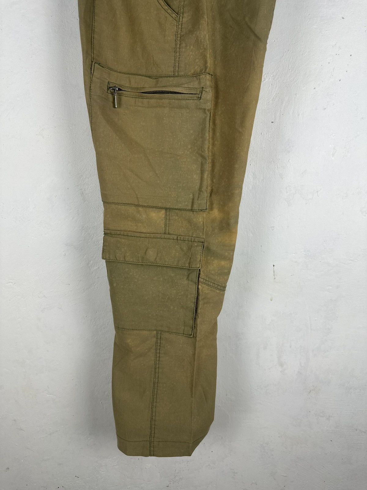If Six Was Nine CARGO PANTS SENDITIONARIES MULTIPOCKET FADED COLOUR Size US 31 - 20 Thumbnail