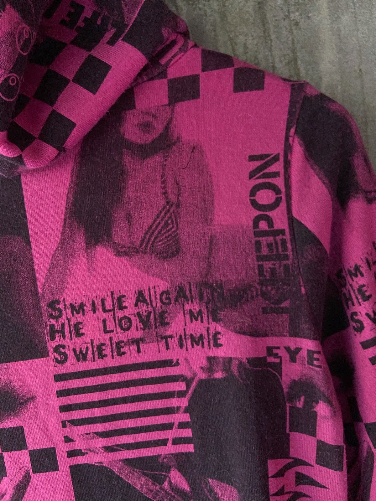Beauty Beast × Hysteric Glamour × Japanese Brand SMILE AGAIN HE LOVE ME SWEET TIME PHOTO GIRLS ZIP HOODIE Size US S / EU 44-46 / 1 - 22 Thumbnail