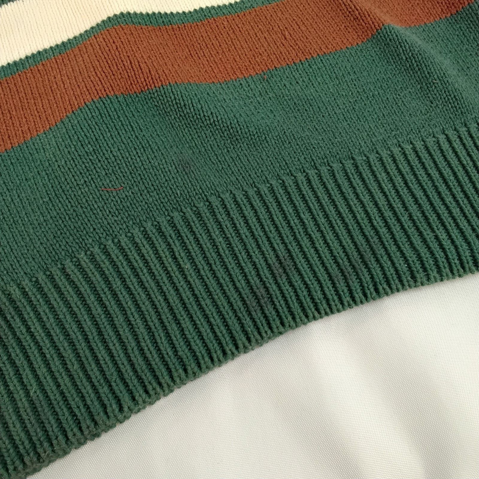 Izod Izod Lacoste Sweater Vest Women's S Green Cotton VTG 80's Size S / US 4 / IT 40 - 5 Thumbnail