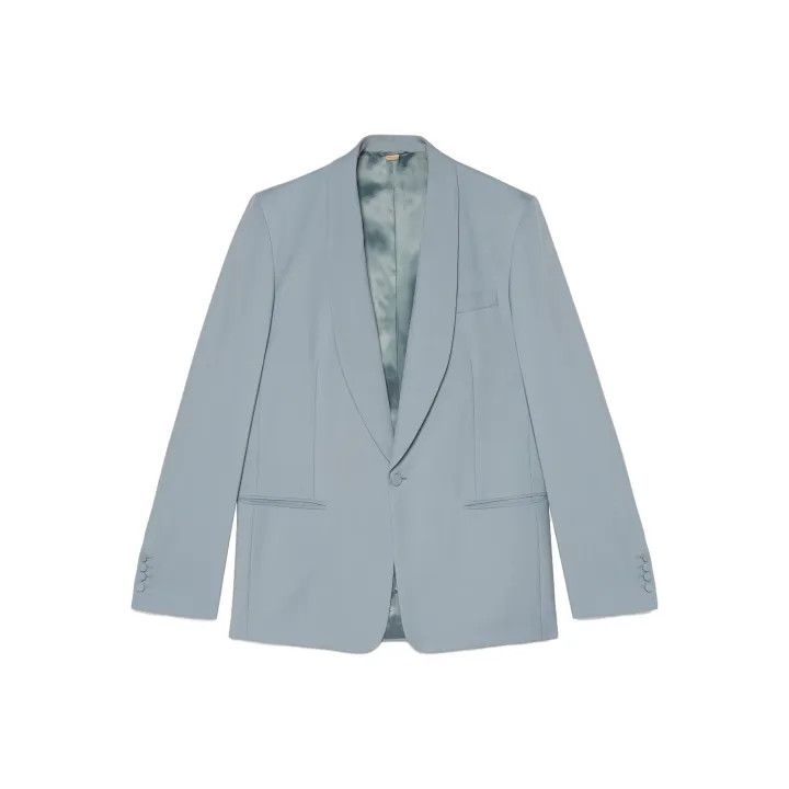 Gucci Wool Mohair Formal Jacket for Men