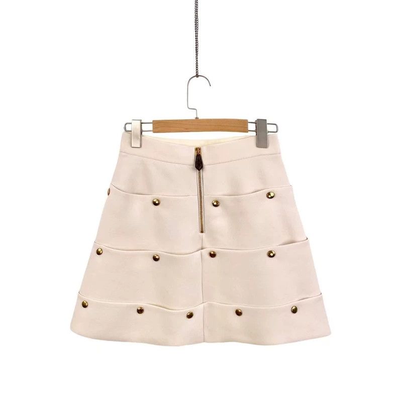 Louis Vuitton Louis Vuitton 23ss snap layered skirt Size 33" - 2 Thumbnail