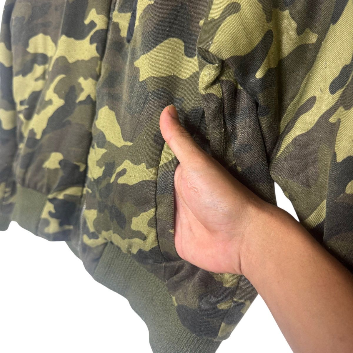 Japanese Brand Jade's Camouflage Bomber Jacket Size US S / EU 44-46 / 1 - 8 Thumbnail