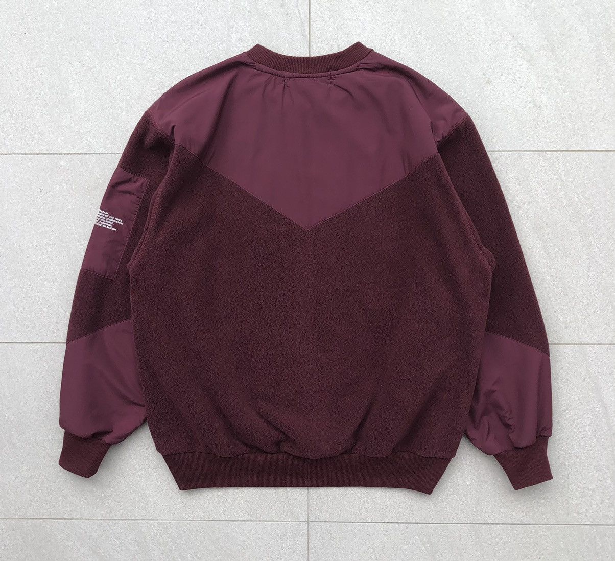GU × Undercover UNDERCOVER x GU Fleece Pullover sweatshirt Red [M] MENS Size US M / EU 48-50 / 2 - 13 Thumbnail