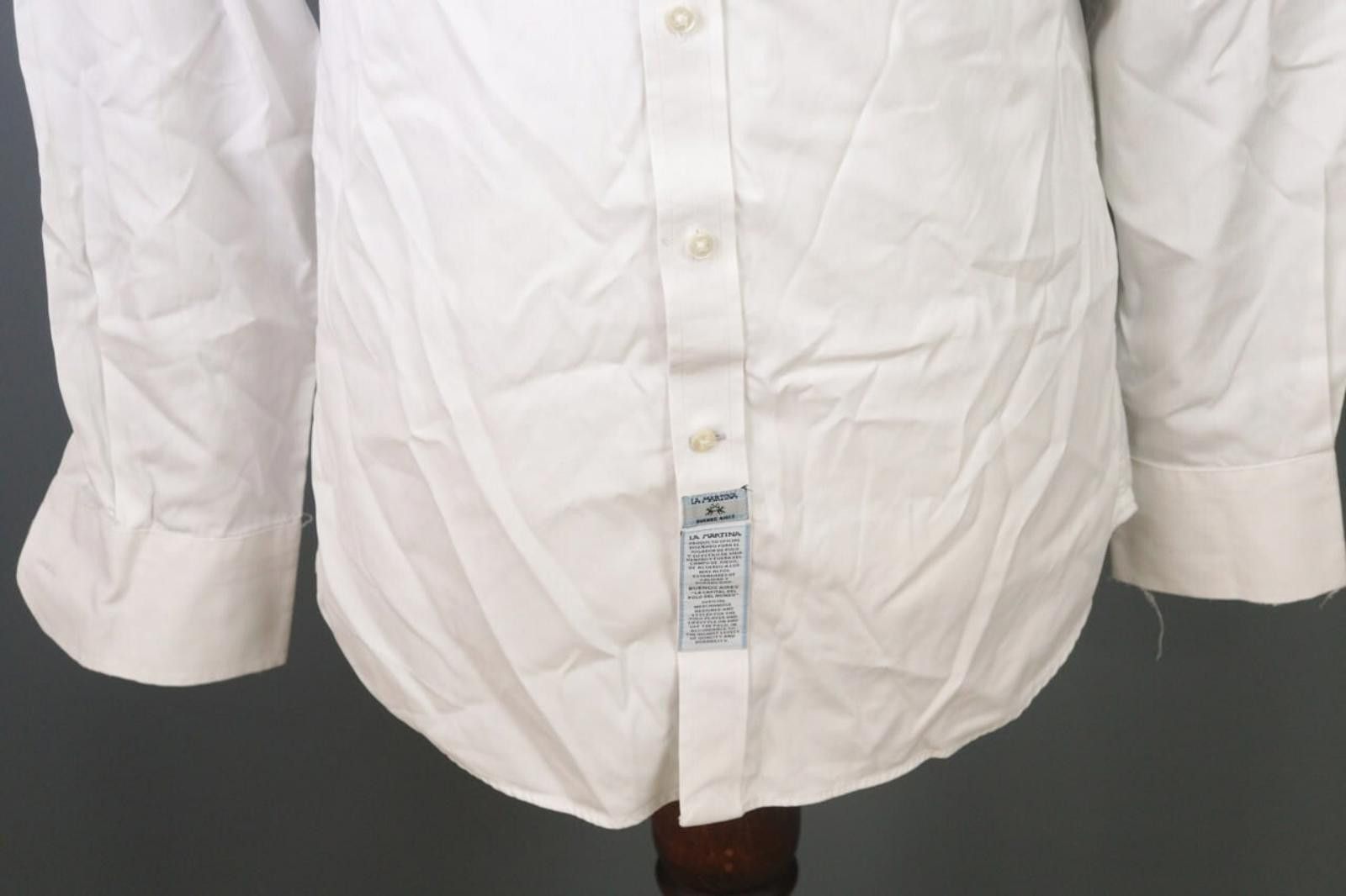 La Martina La Martina Buenos Aires White Button Down Shirt Size S Size US S / EU 44-46 / 1 - 5 Thumbnail