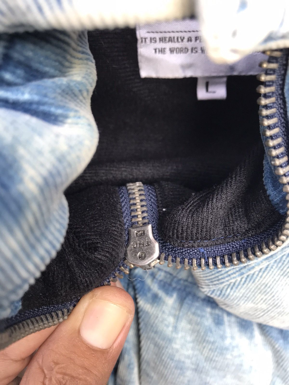 Japanese Brand Growth by Grail Faded Puffer Jacket Hoodie Size US M / EU 48-50 / 2 - 5 Thumbnail