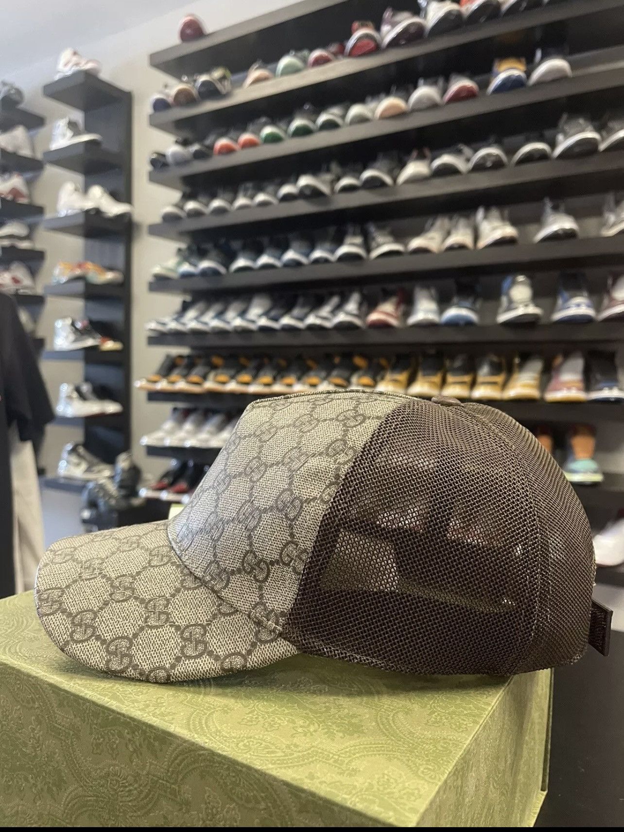 Gucci Size M - Gucci GG Baseball Cap Supreme Web Stripes Unisex Size ONE SIZE - 5 Thumbnail