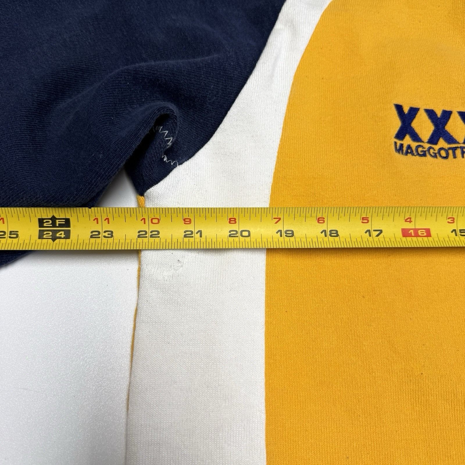 Barbarian Vintage Barbarian Rugby Wear Shirt Mens XL 22x29 Yellow Magg Size US XL / EU 56 / 4 - 14 Thumbnail