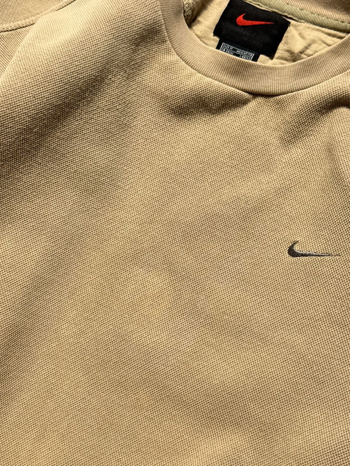 Nike × Vintage 00s Nike Vintage Mini Swoosh Oversize Sweatshirt Boxy Y2K Size US M / EU 48-50 / 2 - 7 Thumbnail