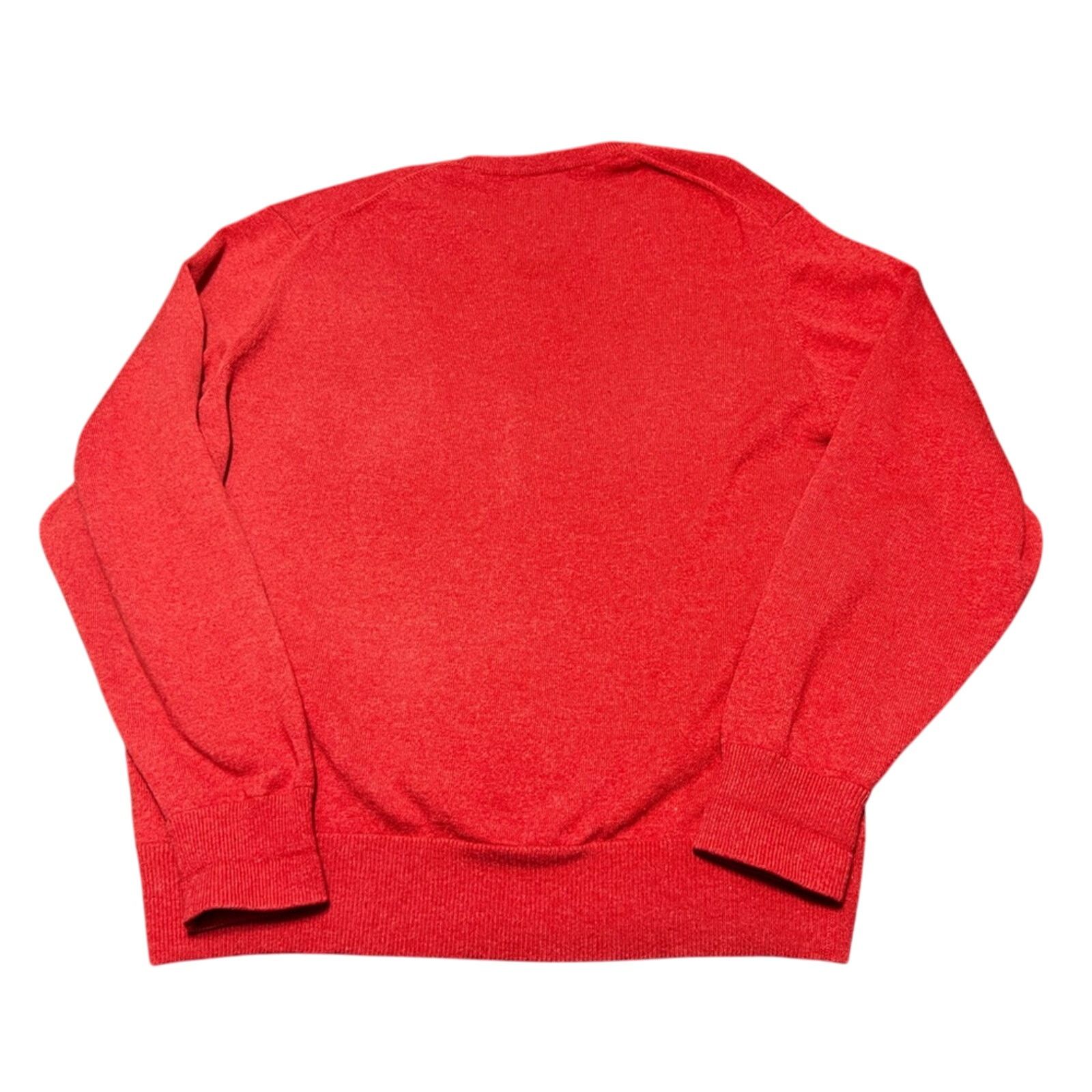 Peter Millar Peter Millar Mens 100% Cashmere V Neck Sweater CRYSTAL DOWNS Size US L / EU 52-54 / 3 - 2 Thumbnail