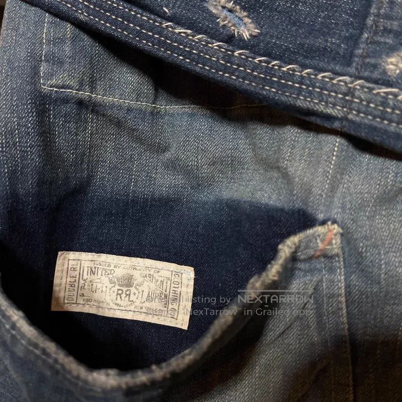 RRL Ralph Lauren RRL Ralph Lauren size 6 American-made Women's Denim Jacket Size US XXL / EU 58 / 5 - 7 Thumbnail