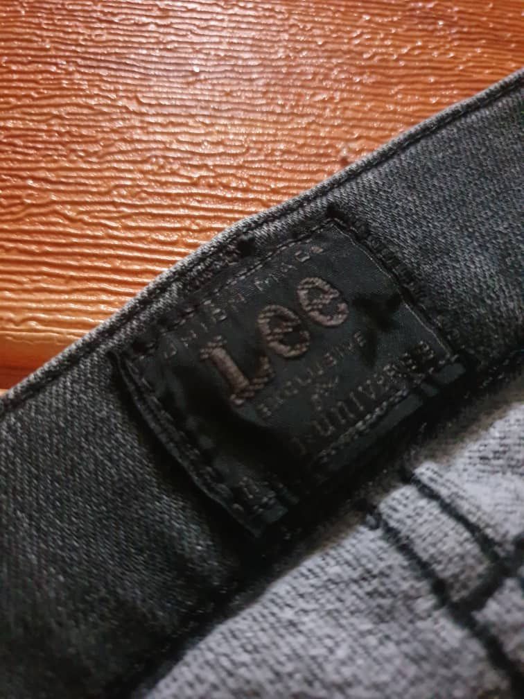 Japanese Brand 💥Lee riders custom zipper leg distressed jeans Size US 30 / EU 46 - 13 Thumbnail