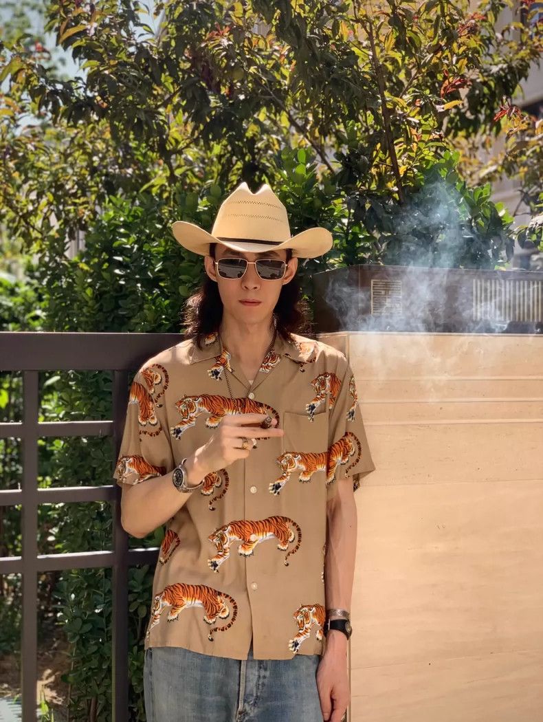 Wacko Maria Wacko maria Hawaiian Shirt - Limited Edition Full Print Ti Size US M / EU 48-50 / 2 - 8 Thumbnail