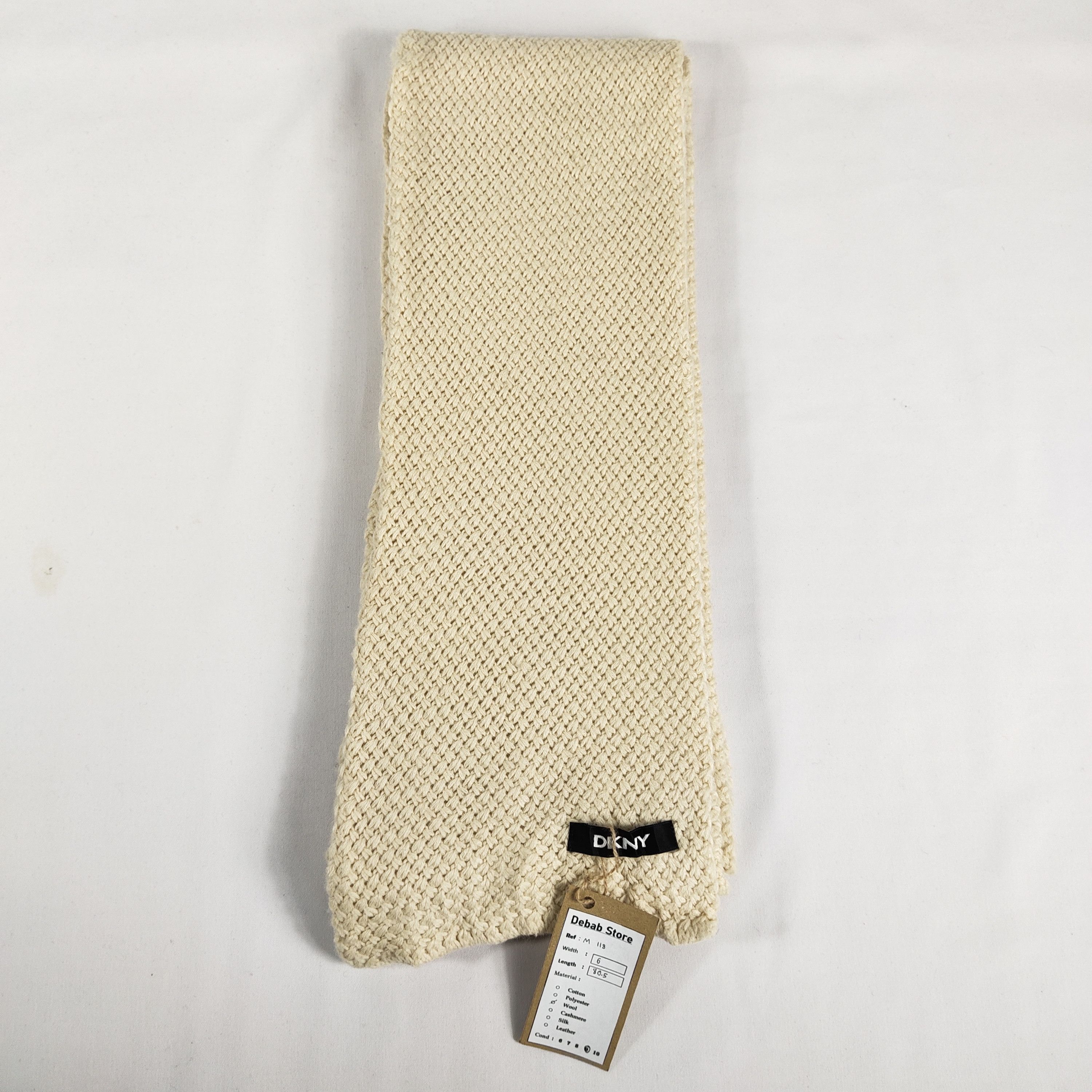 DKNY × Vintage DKNY Scarf / Muffler / Neckwear M118 Size ONE SIZE - 2 Thumbnail