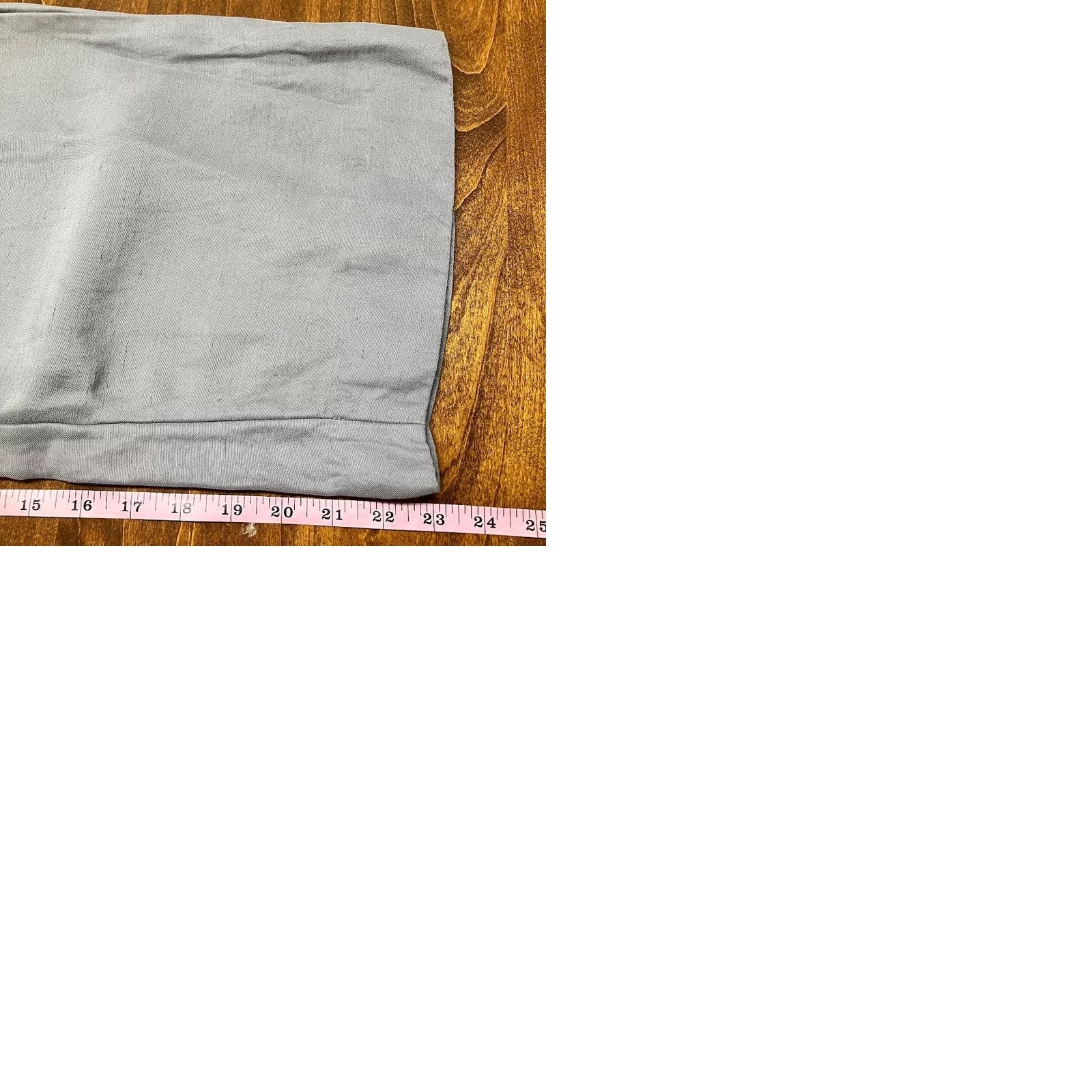 Banana Republic Banana Republic Heritage Collection Wide Leg Crop Pants Gray Linen Size 6 Women Size 28" / US 6 / IT 42 - 9 Thumbnail