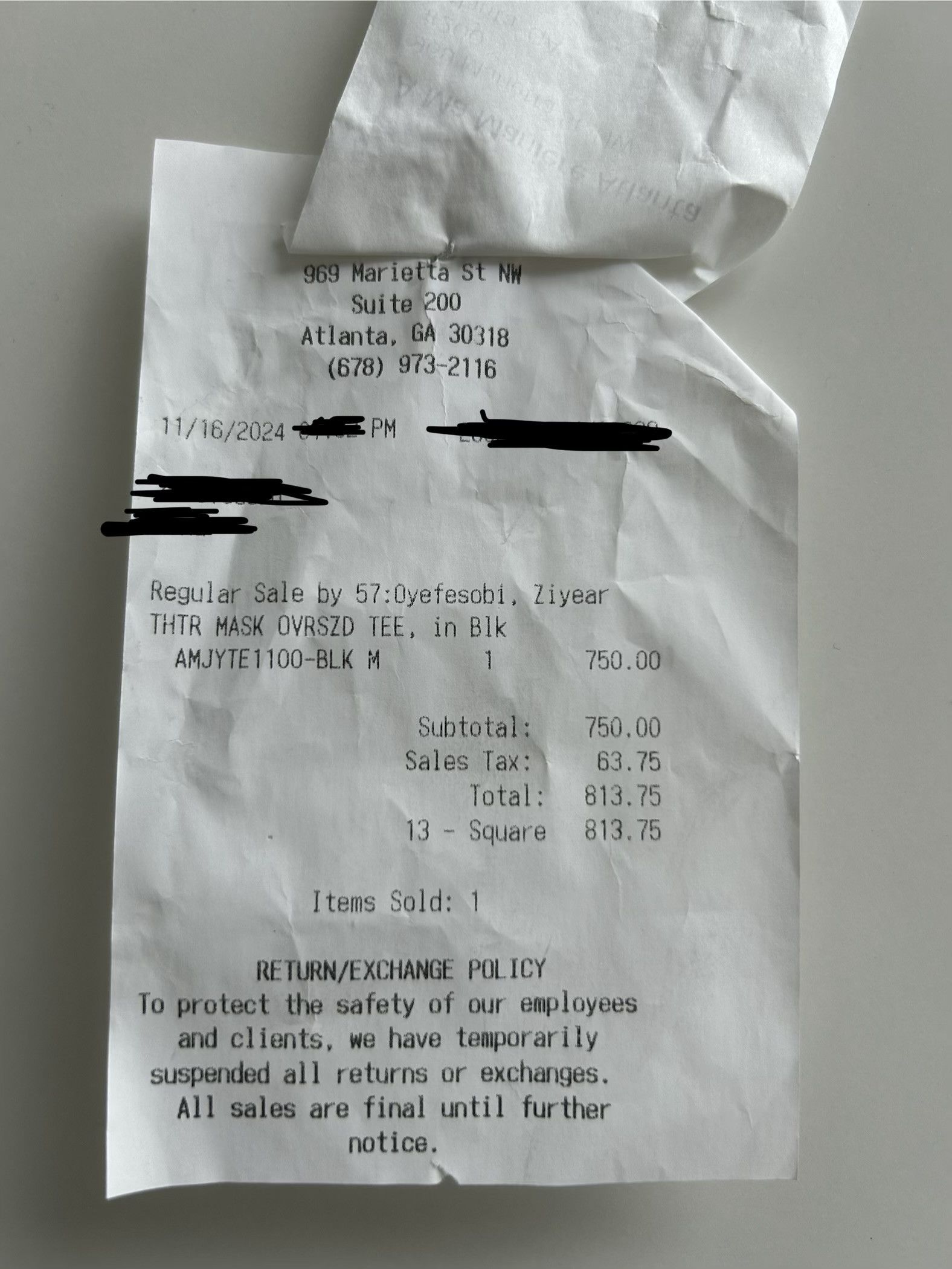 Amiri Amiri Theater Masks Oversized Tee - Black Size US M / EU 48-50 / 2 - 5 Thumbnail