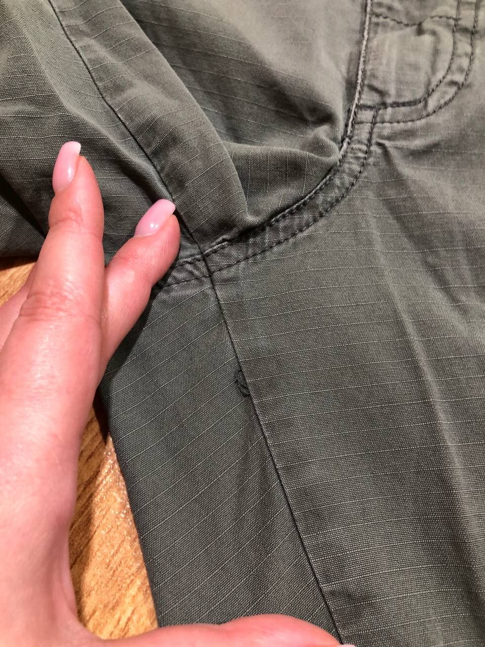 Nike Vintage Nike Shorts Cargo Green Khaki Y2K Size US 34 / EU 50 - 8 Thumbnail