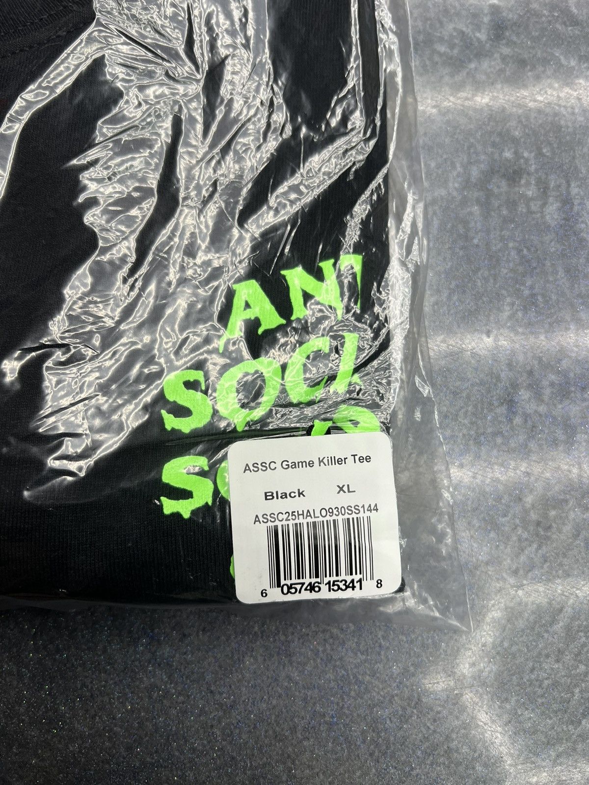 Anti Social Social Club ASSC Game Killer T-Shirt Size US XL / EU 56 / 4 - 6 Thumbnail
