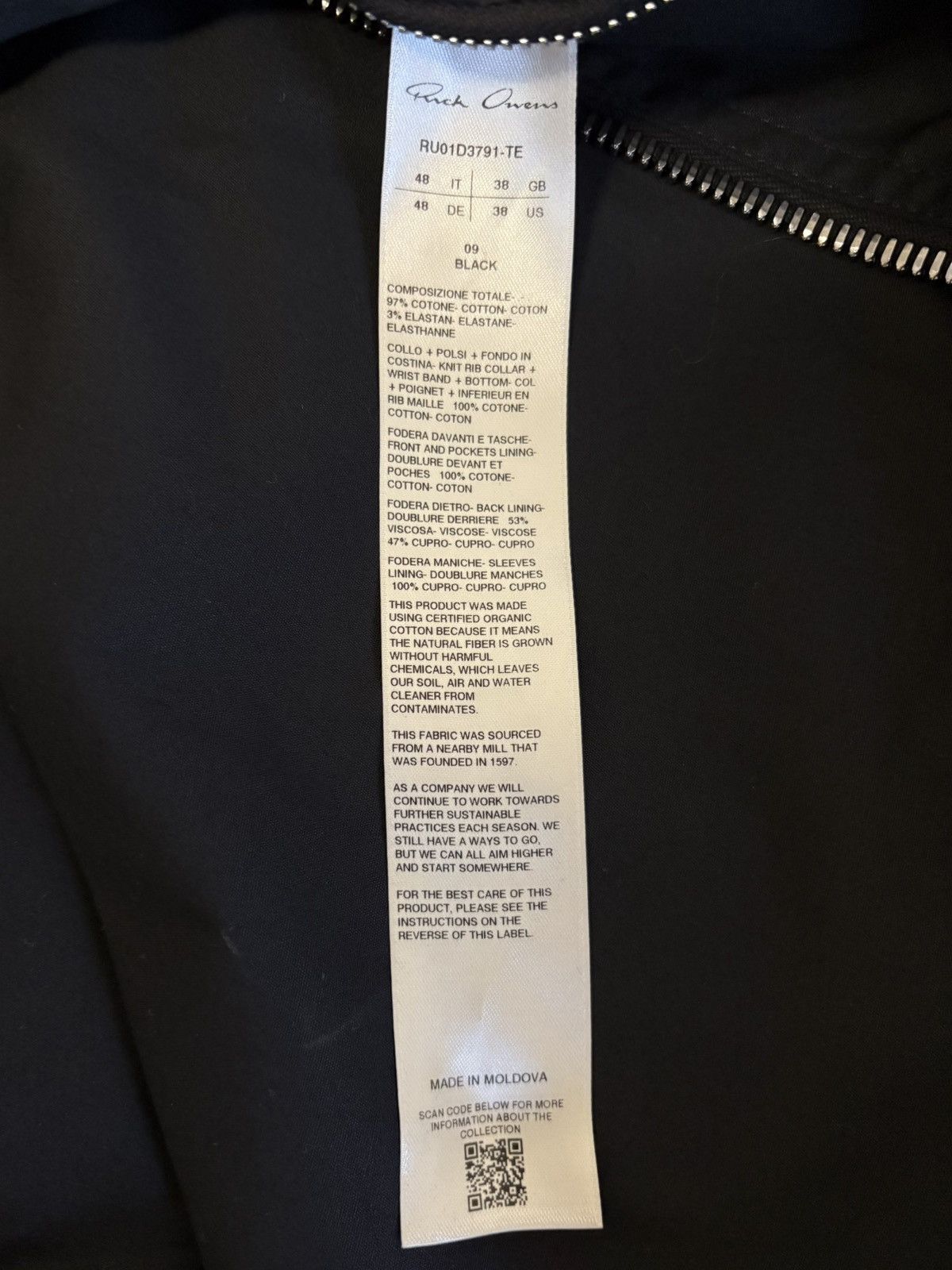 Rick Owens Rick Owens Bauhaus Bomber SS24 LIDO Size US M / EU 48-50 / 2 - 4 Thumbnail