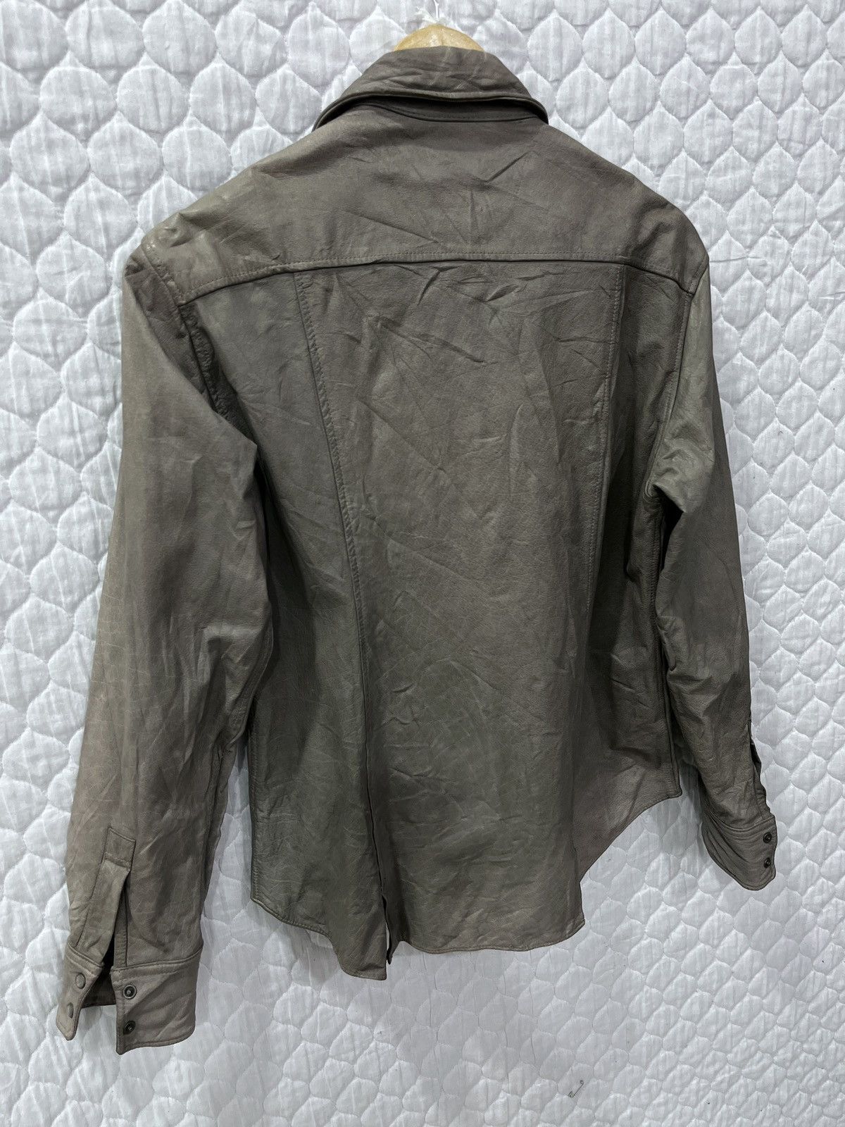 Genuine Leather 🔥🔥🔥ARCHIVE WHOLE 9 JACKET SHIRTS LEATHER Size S / US 4 / IT 40 - 6 Thumbnail
