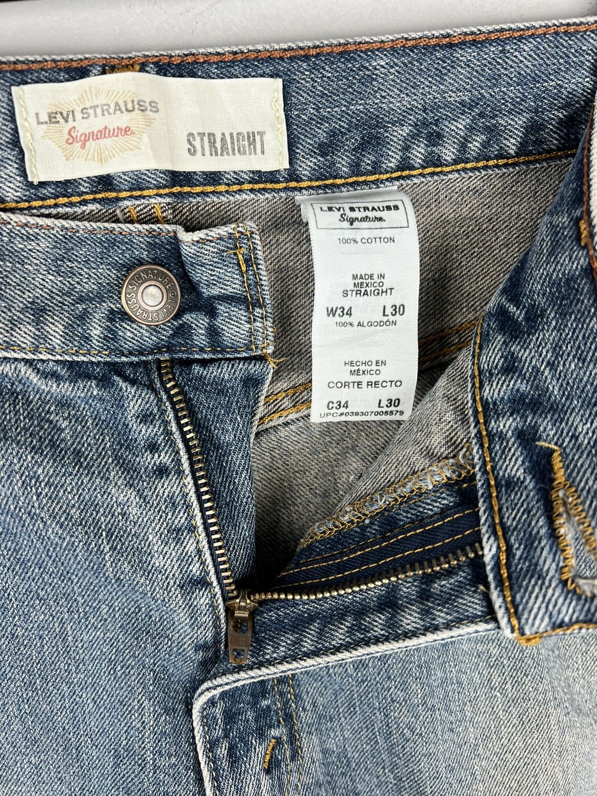 Levi's × Signatures Levi’s signature line denim pants jeans straight fit Size US 34 / EU 50 - 8 Thumbnail