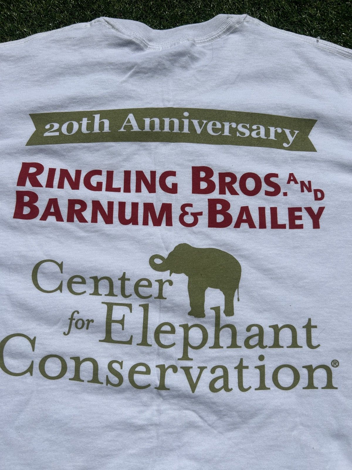 Gildan Ringling Bros Ba & Bailey 20th Anniversary T Shirt Size US M / EU 48-50 / 2 - 4 Thumbnail