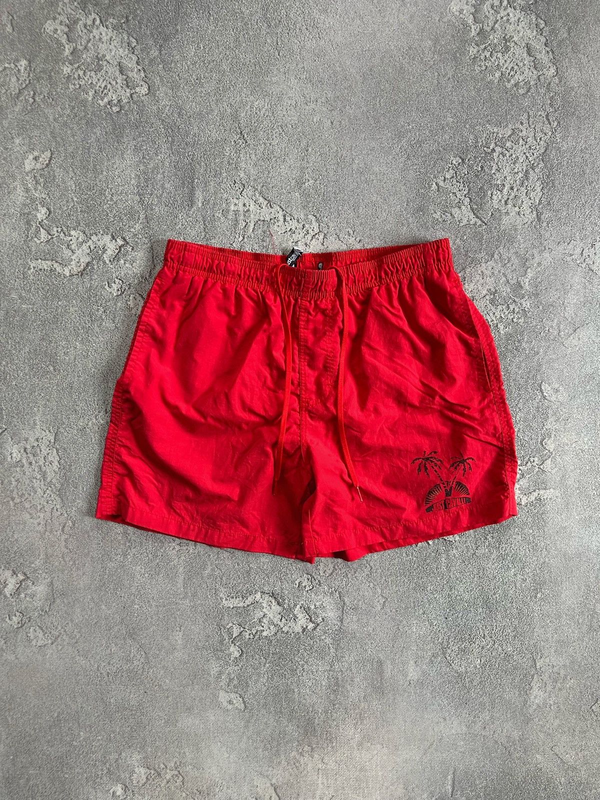 Just Cavalli Just Cavalli Beachwear Roberto Cavalli Shorts Red Mens Sz M Size US 38 / EU 54 - 1 Thumbnail