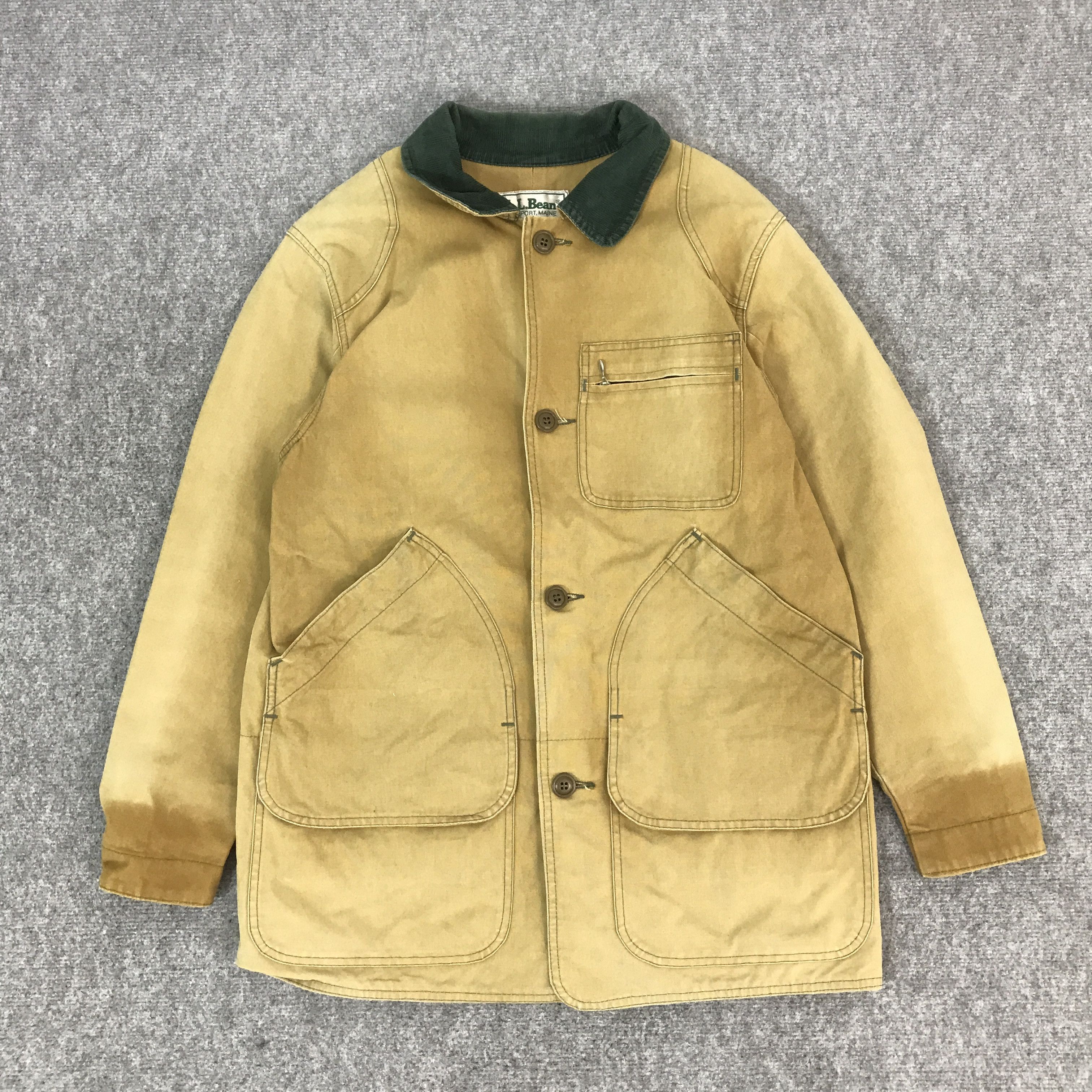 L.L. Bean L.L BEAN FADED CHORE BUTTON JACKET Size US L / EU 52-54 / 3 - 1 Thumbnail