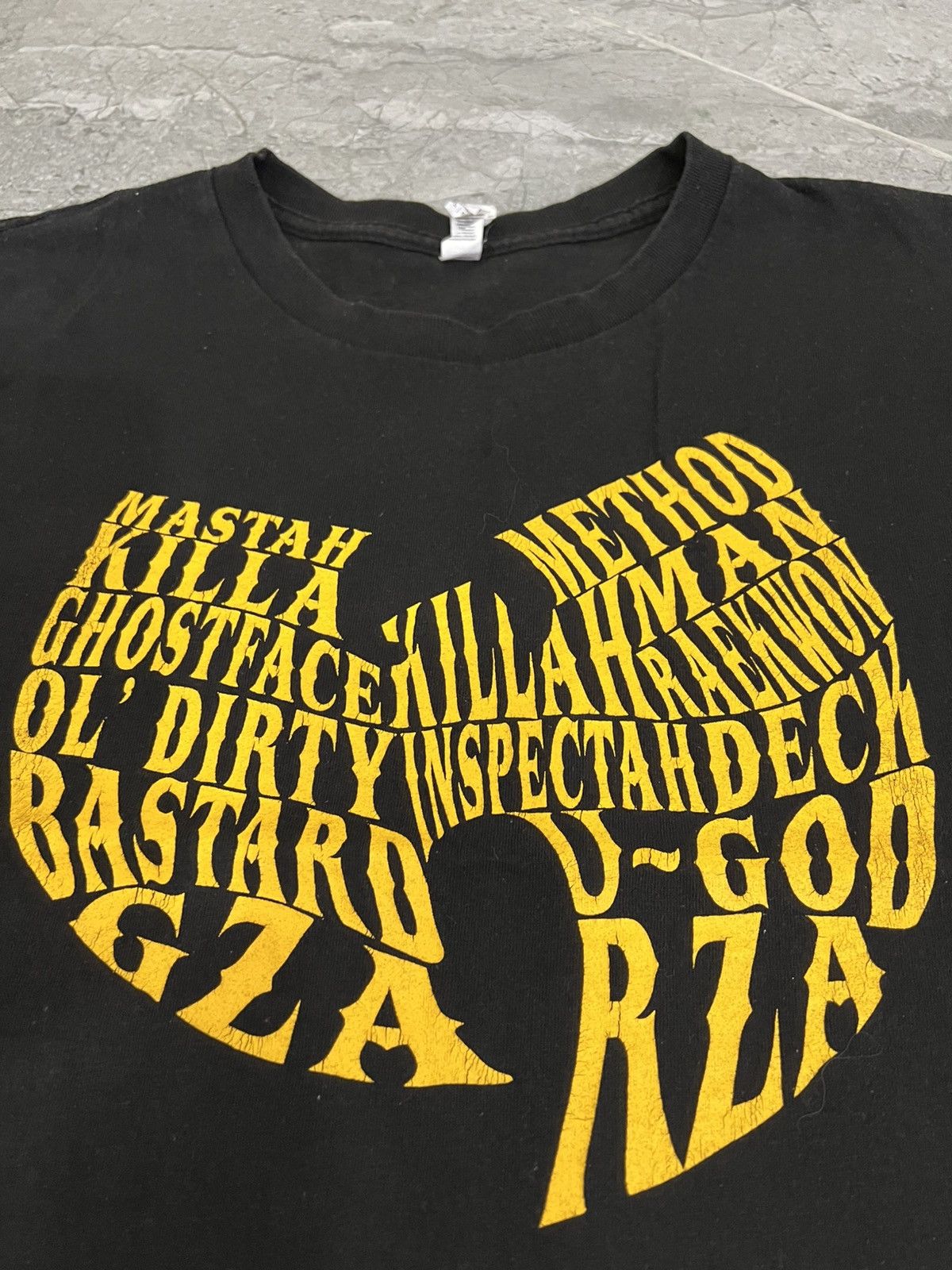 Band Tees Y2k Wutang Mastah Killah Ghostface t-shirt Size US L / EU 52-54 / 3 - 4 Thumbnail