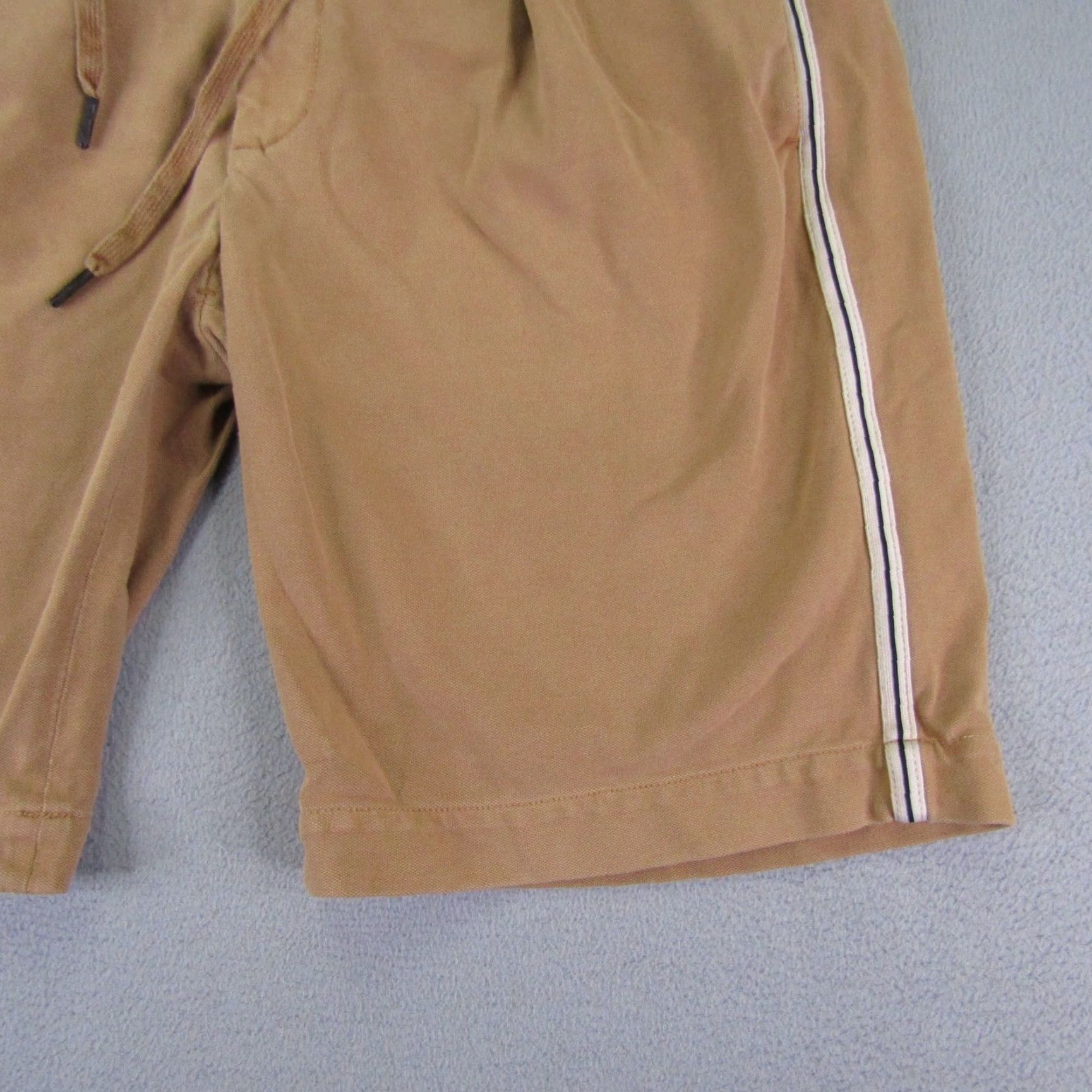 Circolo 1901 Circolo 1901 Shorts Mens 32 Chino Beige Khaki Drawstring Pockets Pleated 8in Inseam Regular Stretch Cap Size US 32 / EU 48 - 4 Thumbnail