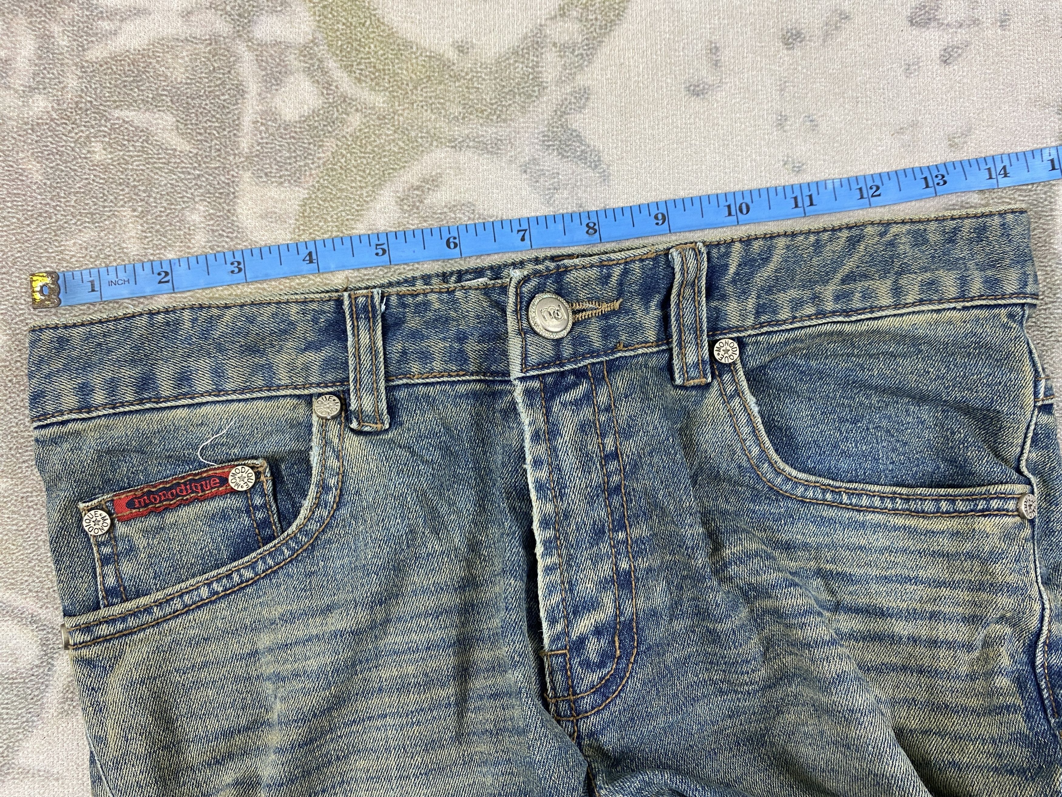 Japanese Brand Japanese Brand Distressed Blue Jeans 28x33 Denim- JN3839 Size 28" / US 6 / IT 42 - 5 Thumbnail