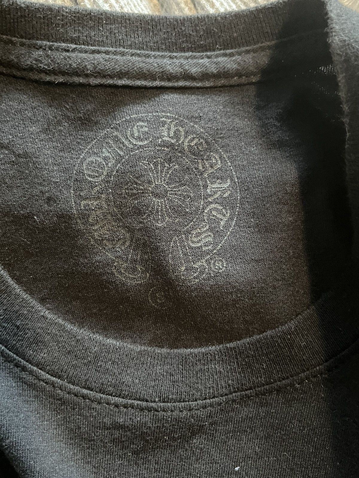 Chrome Hearts Chrome Hearts Black Cross Pocket T-shirt Size US S / EU 44-46 / 1 - 4 Thumbnail