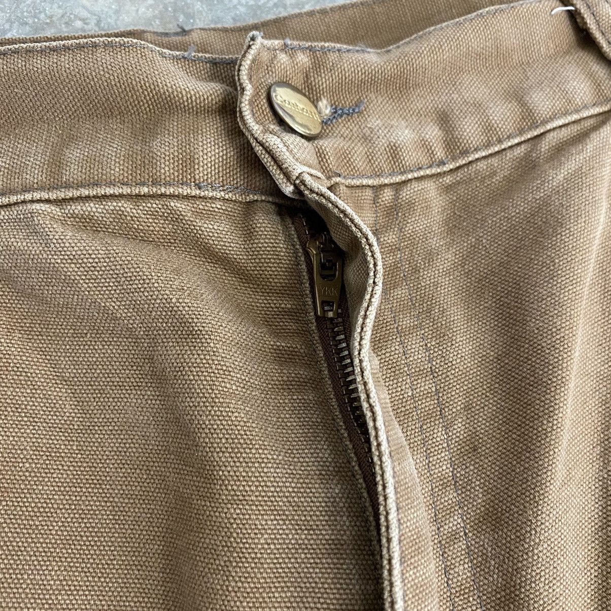 Carhartt Vintage Carhartt Double Knee Tan Dirty Carpenter Pants Size US 33 - 10 Thumbnail