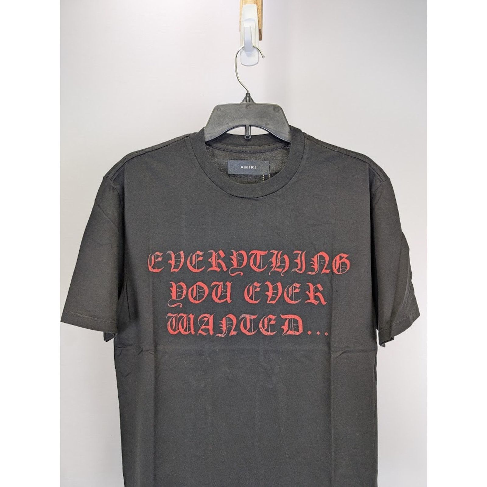 Amiri o1rshd1 Everything T-Shirt in Black / Red Size US L / EU 52-54 / 3 - 7 Thumbnail