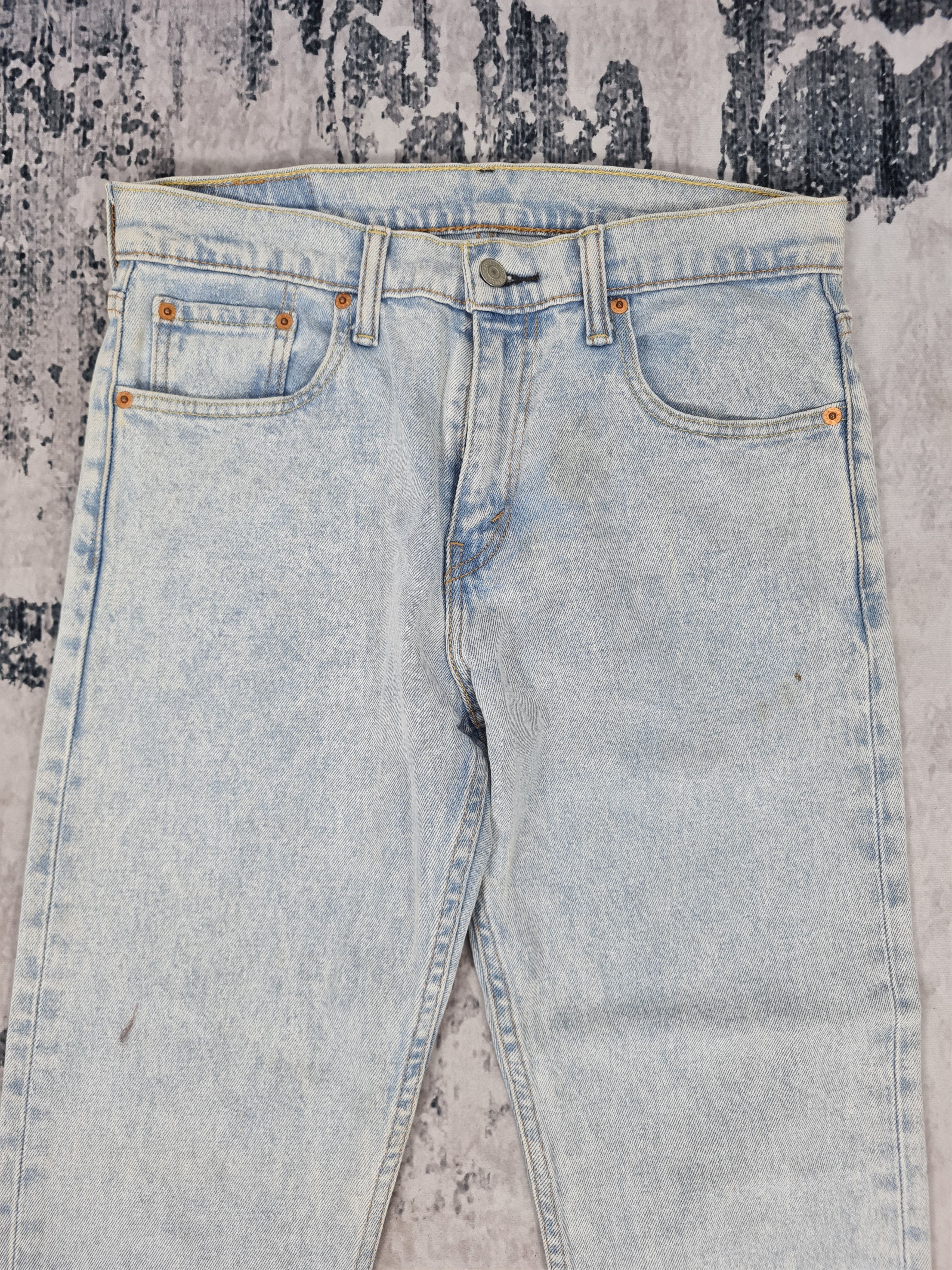 Levi's LEVIS 512 Faded Cropped Slim Fit Jeans L0353 Size 31X28.5 Size US 31 - 4 Thumbnail