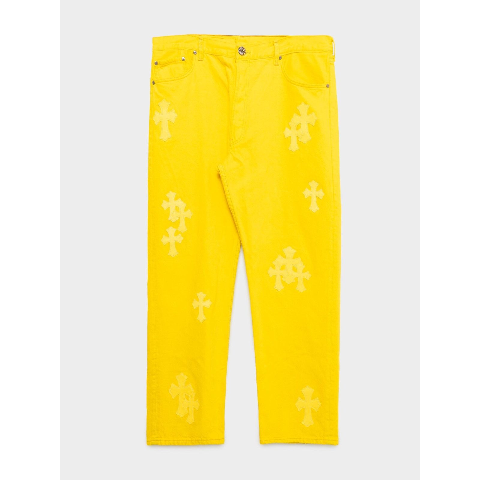 Chrome Hearts 34-Patch Yellow Levi’s Jeans Size US 36 / EU 52 - 1 Thumbnail