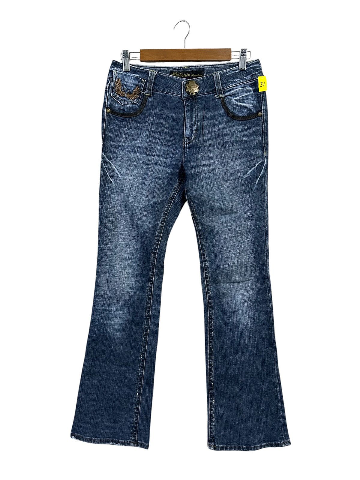 Japanese Brand Japanase brand oririn jean flared denim Size US 30 / EU 46 - 2 Thumbnail