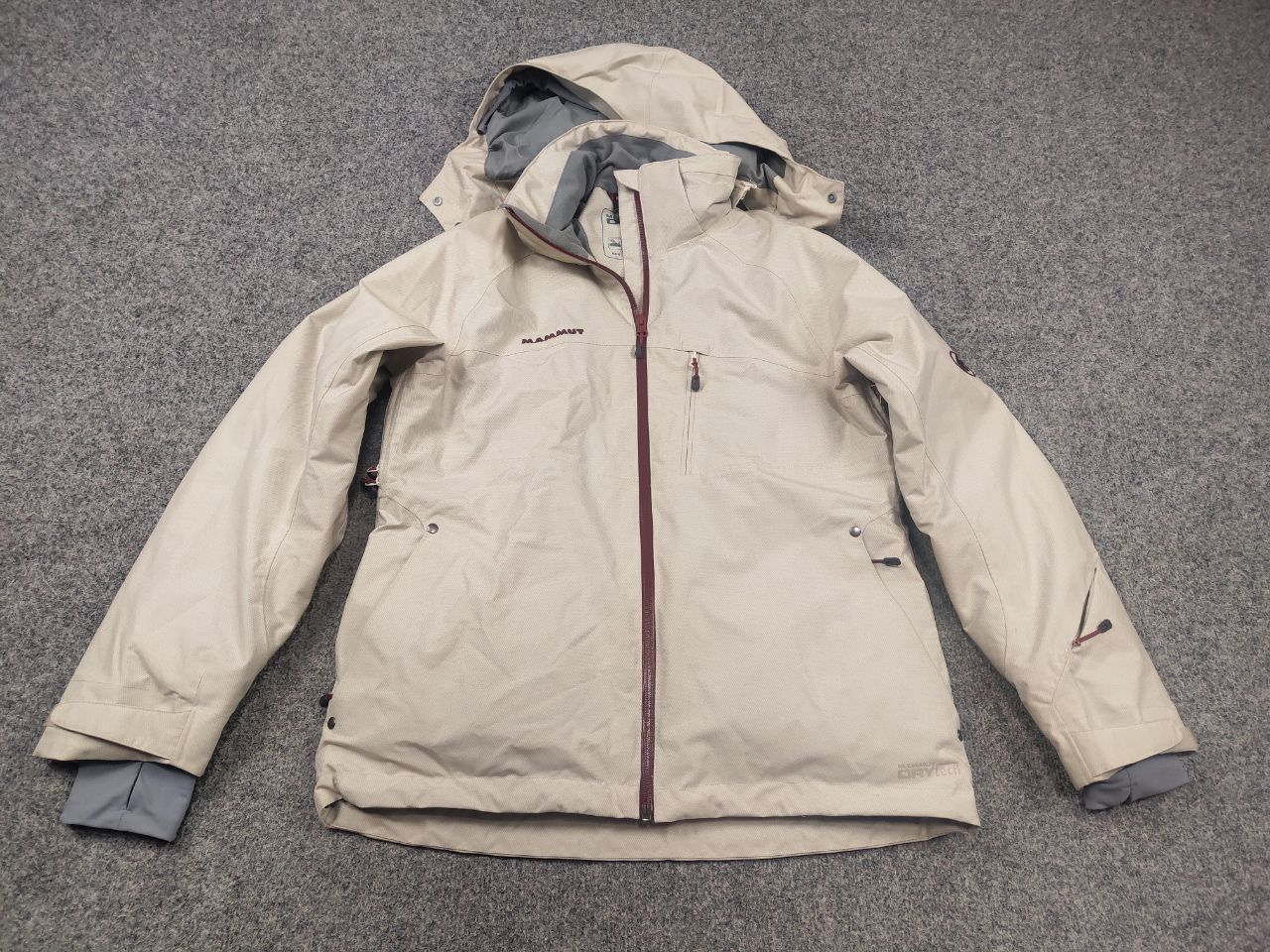 Mammut Mammut Dry Tech ajungilak oti element ski warm Hooded Jacket Size M / US 6-8 / IT 42-44 - 3 Thumbnail
