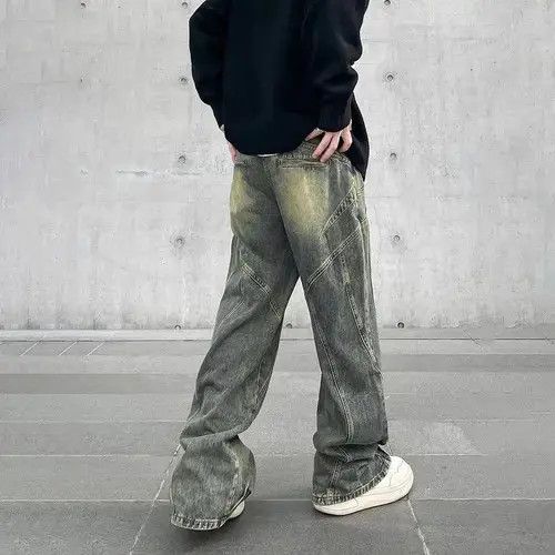 VIBE Jeans Men Wide Leg Baggy Size US 32 / EU 48 - 3 Thumbnail