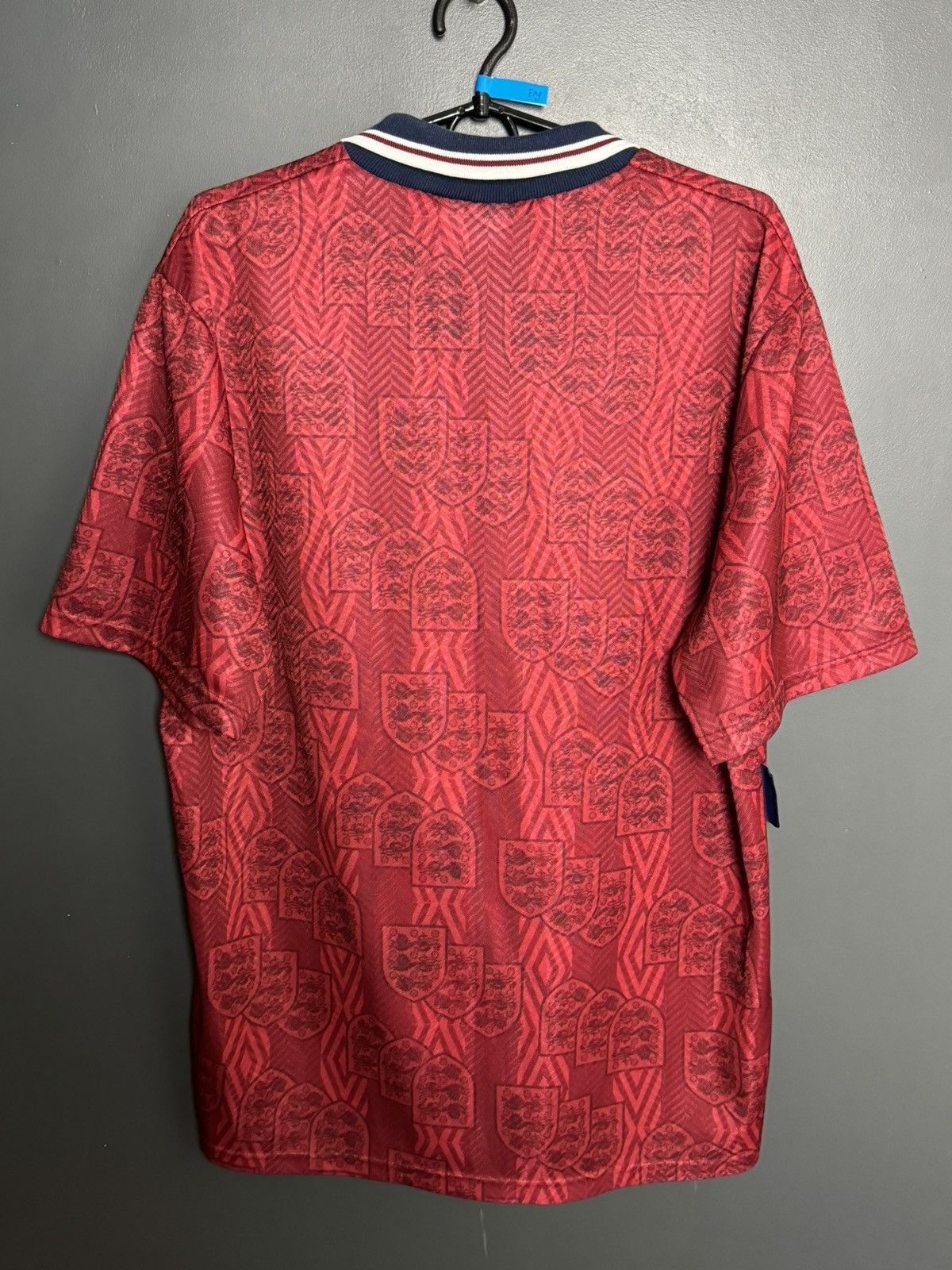 Umbro England National Team 93/95 Away Football Soccer Jersey Size US L / EU 52-54 / 3 - 2 Thumbnail