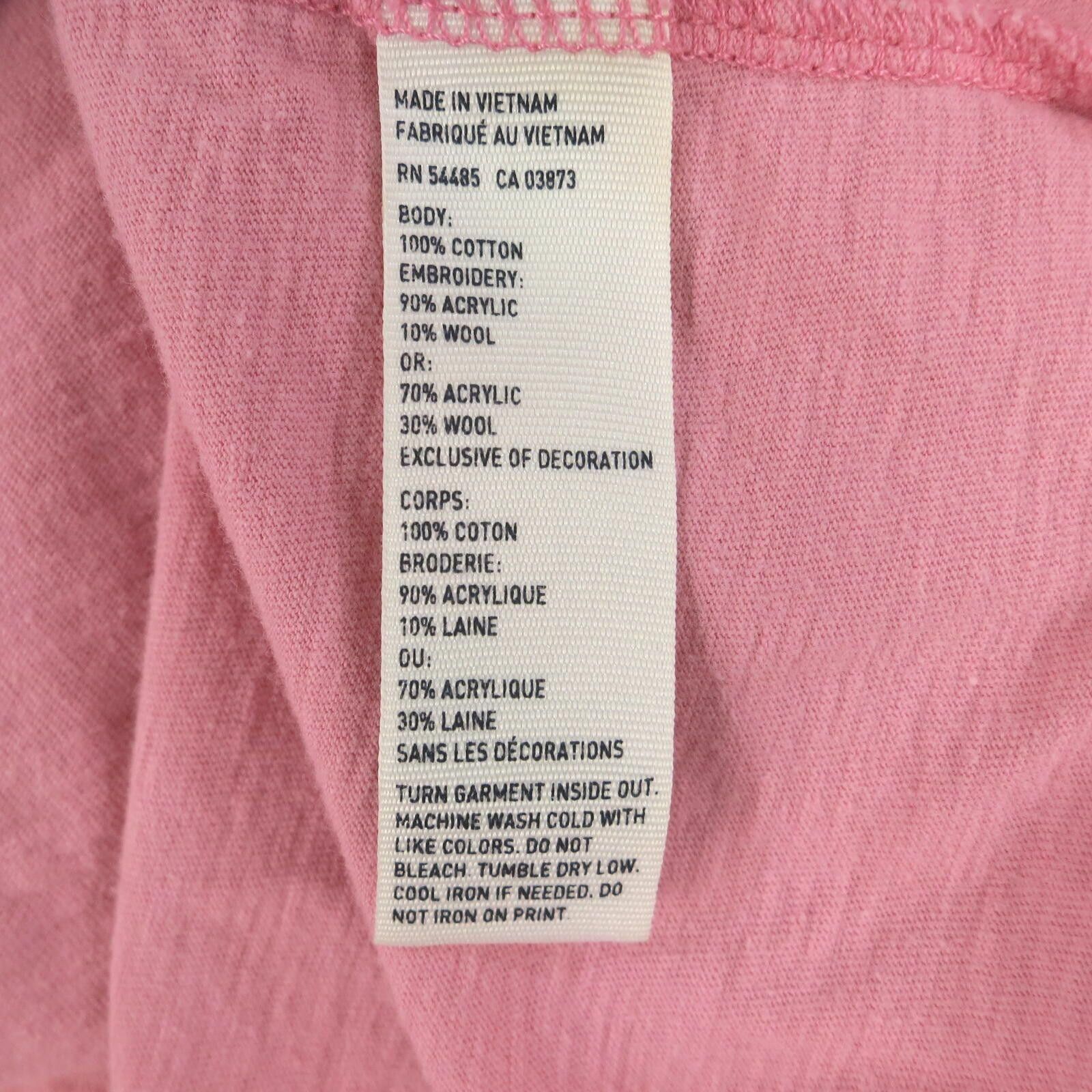 American Eagle Outfitters American Eagle Pink Graphic T-Shirt with Eagle Patch Mens L Size US L / EU 52-54 / 3 - 5 Thumbnail
