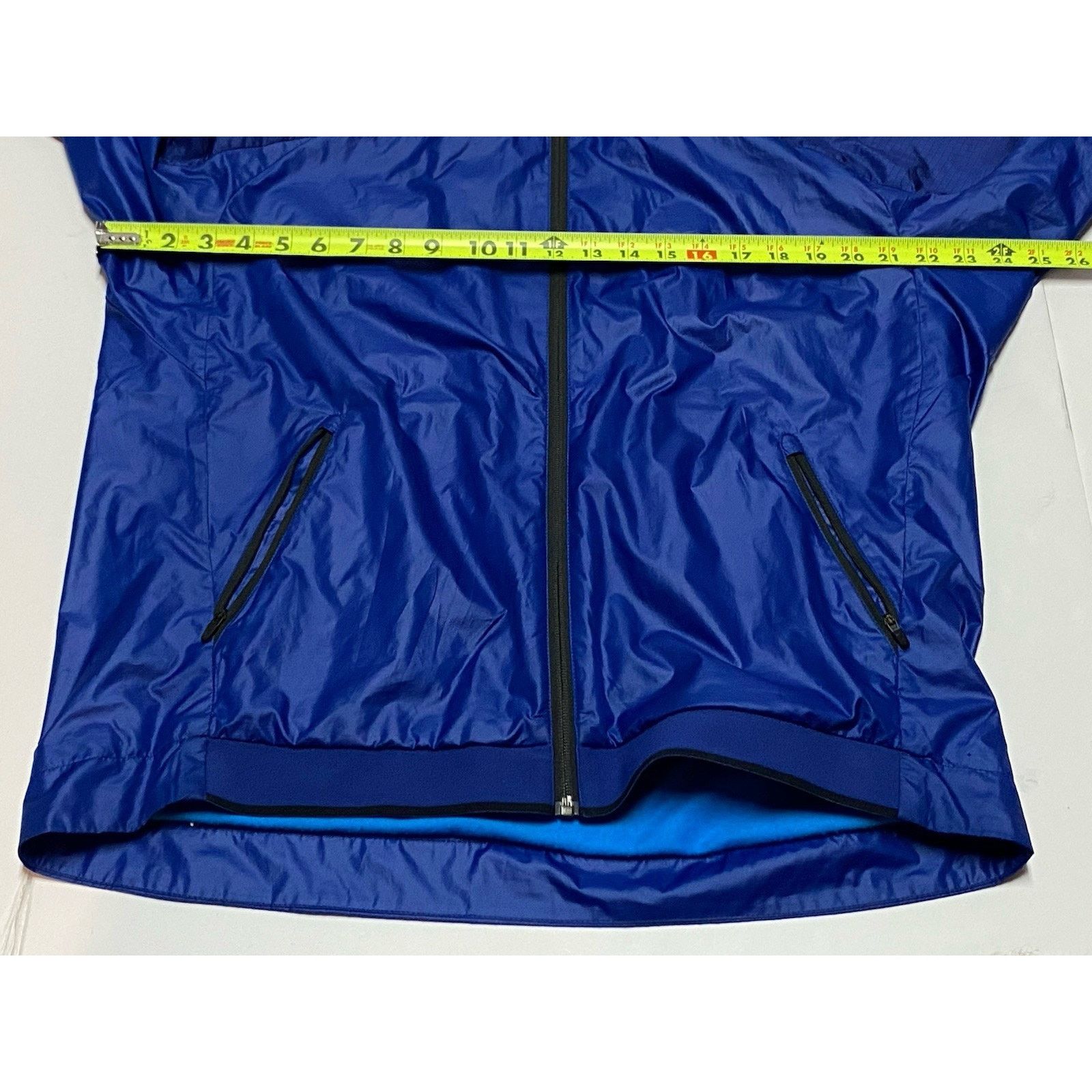 Nike Nike Dri-Fit Running Jacket Hooded Mens Size Large Blue Size US L / EU 52-54 / 3 - 6 Thumbnail