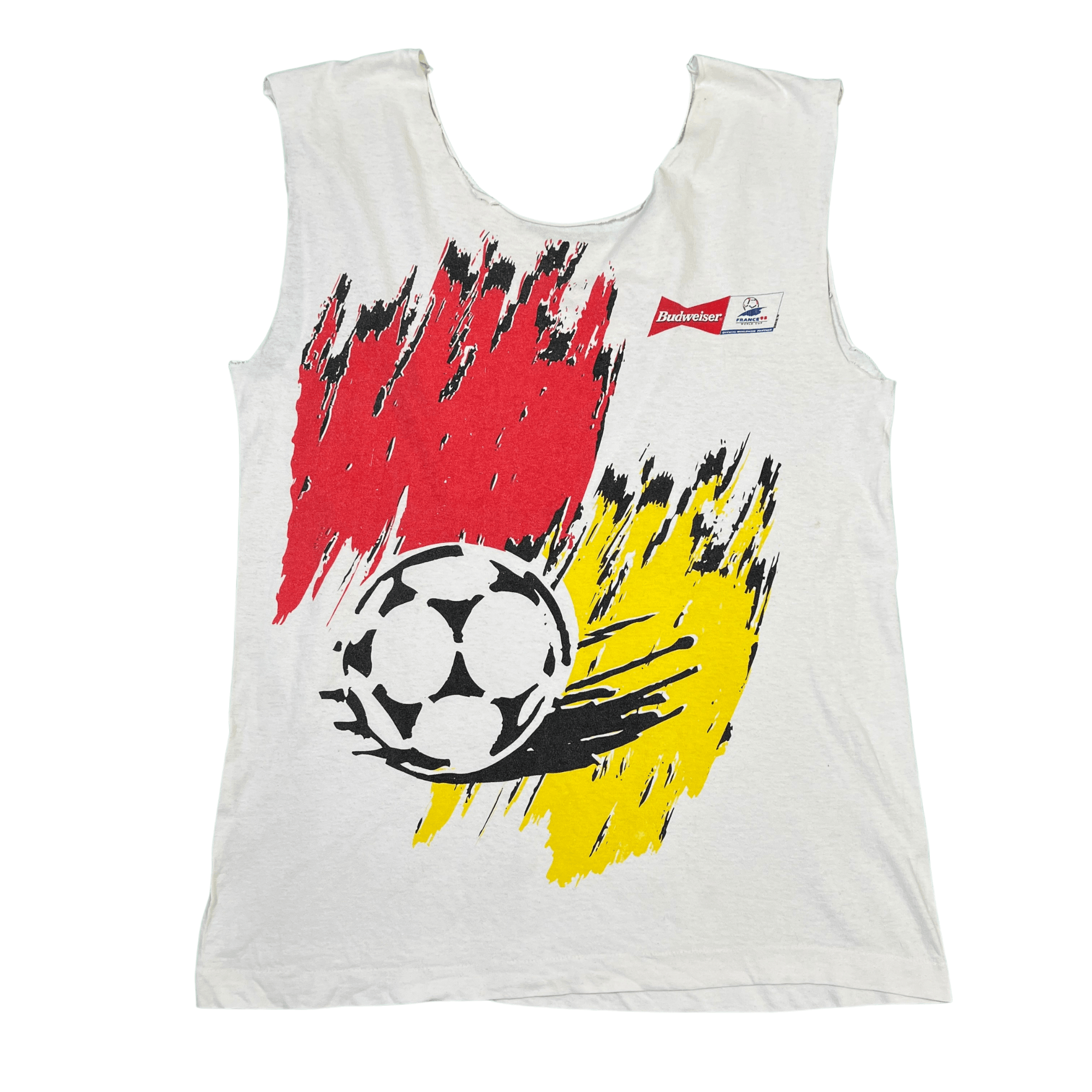 Vintage Budweiser France 98 world cup sleevelesss tee L Size US L / EU 52-54 / 3 - 1 Thumbnail