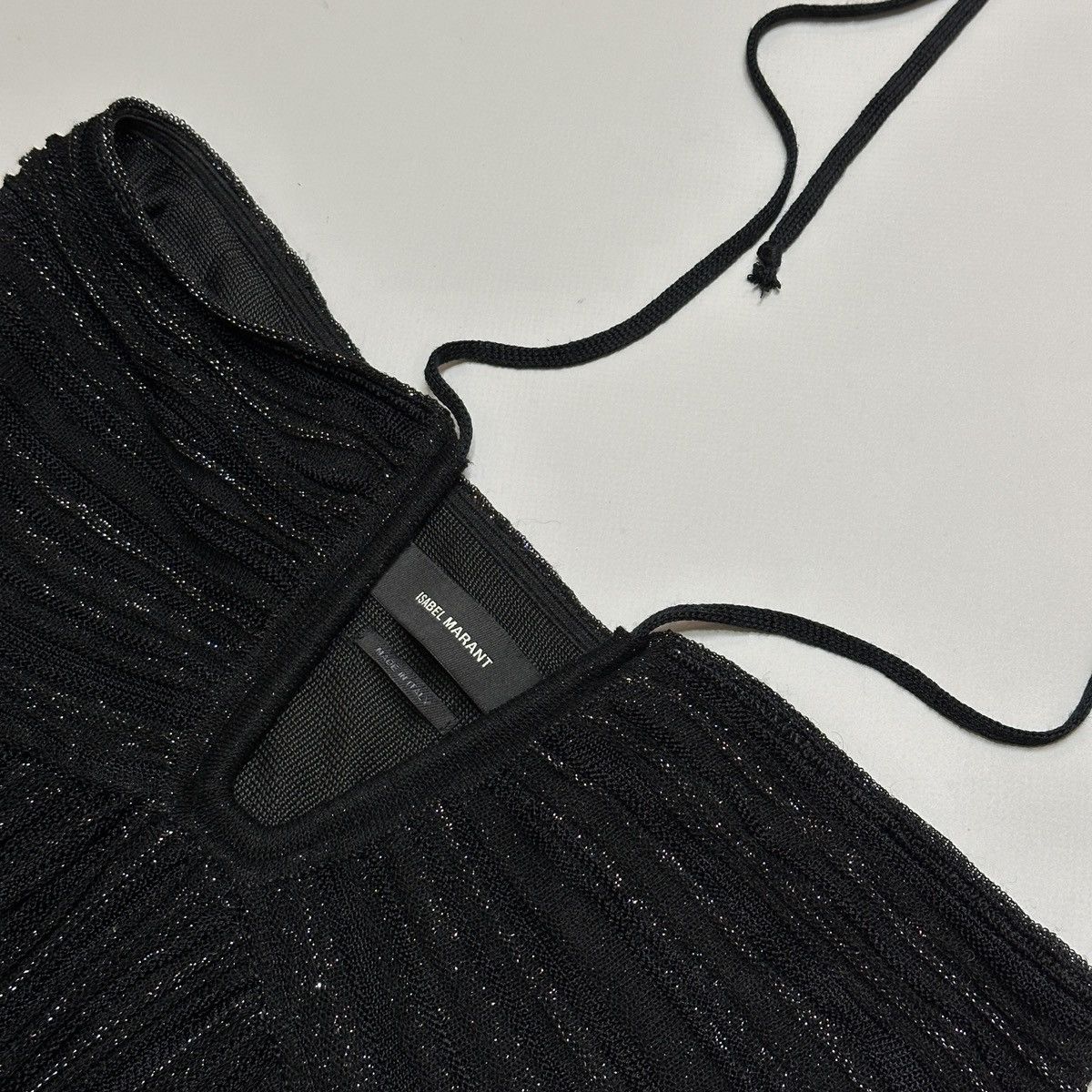 Isabel Marant Isabel Marant shiny black luxury dress Size XXS / US 00 / IT 34 - 8 Thumbnail