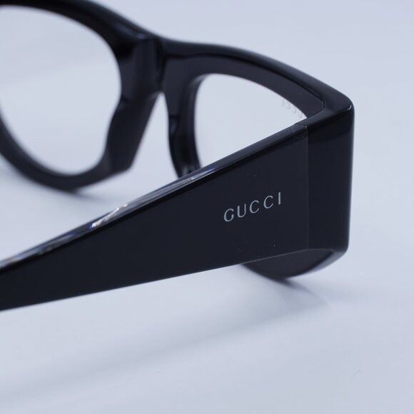 Gucci 🕶️ New Gucci GG1917S 002 Sunglasses - Shiny Black Frame Size ONE SIZE - 6 Thumbnail