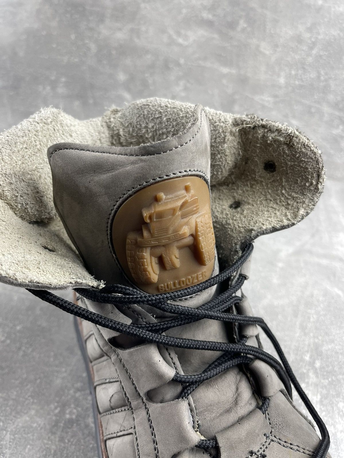 Other Bulldozer Y2K Suede Leather Chunky Combat Platform Boots Size US 7.5 / EU 40-41 - 10 Thumbnail