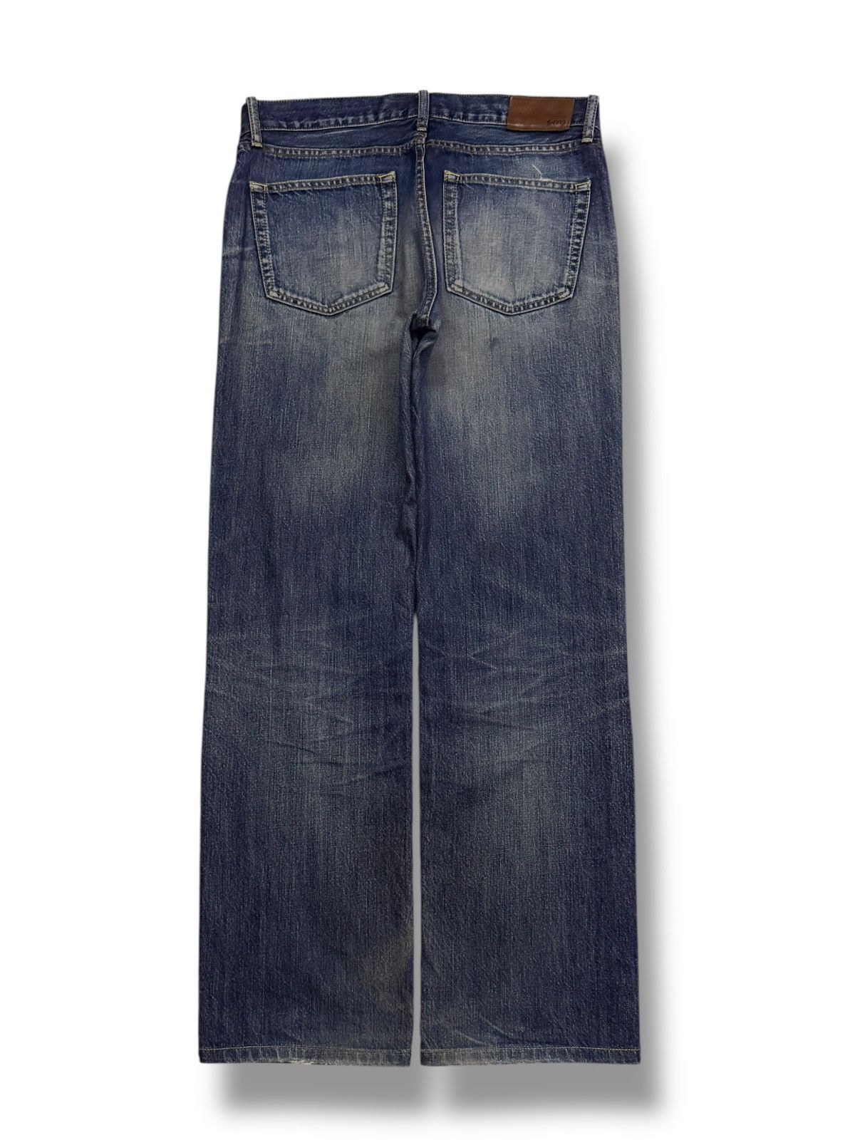 Uniqlo Vintage 00s Uniqlo S-002 Japanese Denim Jeans Y2K | W33 Size US 33 - 3 Thumbnail